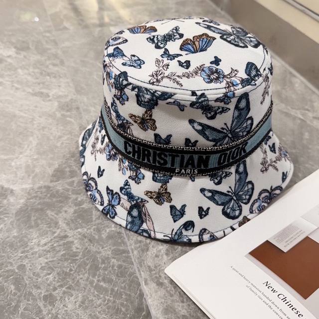 Dior 迪奥 新款原单渔夫帽 精致純也格调很有感觉 很酷很时尚 专柜断货热门 质量超赞